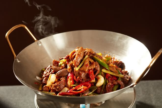 Dry Pot Duck Offal 干锅鸭杂
